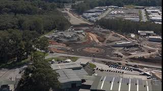 DJI Mini 4pro Coffs Harbour bypass June 2024 [upl. by Asim820]