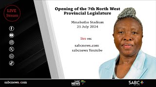 Opening of the 7th North West Provincial Legislature [upl. by Maybelle]