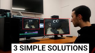 Two Monitor SetUp Not Working  Premiere Pro Fix [upl. by Naanac]