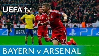 Bayern v Arsenal highlights 3rd time in five seasons [upl. by Honey]