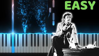 VIENNA  Billy Joel  EASY Piano Tutorial with SHEET MUSIC [upl. by Arabele]