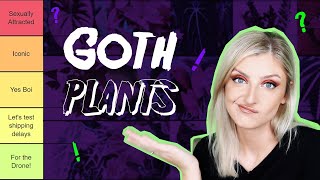 Ranking Goth Plants  HOUSEPLANTS RANKED [upl. by Darreg973]