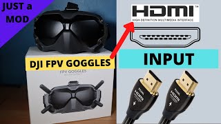 DJI Digital FPV Goggles UNBOXING and HDMI INPUT  Just a drone simulator part 2 [upl. by Rajewski730]