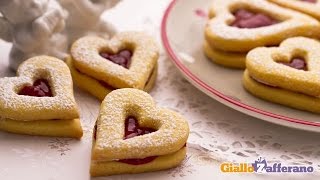 Valentines day Linzer tarts  recipe [upl. by Emlynn]