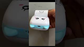 Mini printer from meesho 😻 [upl. by Kallista]