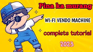 Paano gumawa ng WIFI VENDO MACHINE 2023 1Click piso wifi system [upl. by Gardal]