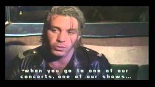 Rammstein  Interview for MTV with Till Paul amp Christoph 1998 [upl. by Elrak]