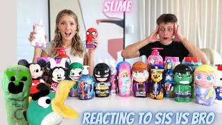 Reacting to SIS vs BRO slime [upl. by Esil]