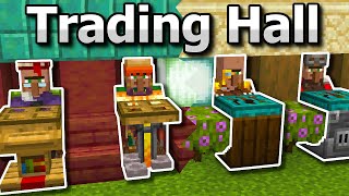 The Ultimate Minecraft 120 Villager Trading Hall Guide [upl. by Adaj]