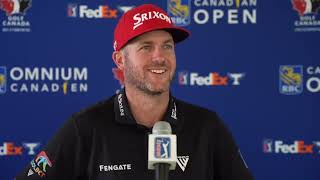 Taylor Pendrith Saturday Flash Interview 2024 RBC Canadian Open [upl. by Schecter]