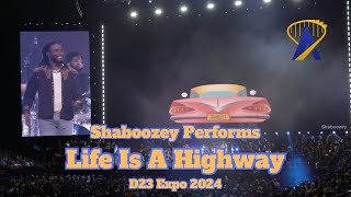 Shaboozey Performs Life is a Highway at D23 2024 [upl. by Ileek872]