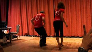 Ataca y Alemana bachata workshop  NY Salsa Congress 2011 [upl. by Ladd281]