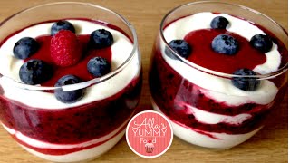 Quick and Healthy Cottage Cheese Dessert Recipe  Творожноягодный десерт [upl. by Hubing139]