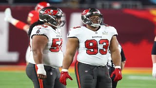 DL Prospect Training With Iconic Bucs Players For Draft [upl. by Osber]