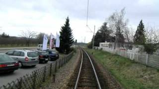 Bergstraßenstrecke vor dem Umbau Teil 2 Schriesheim OEG BahnhofWeinheim OEG Bahnhof [upl. by Ecaidnac]