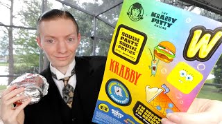 Wendys NEW Krabby Patty Kollab Review [upl. by Yzmar936]