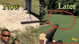 How to get Bermuda Grass to spread over Septic Tank area with sand in 5 minutes [upl. by Amalbena230]