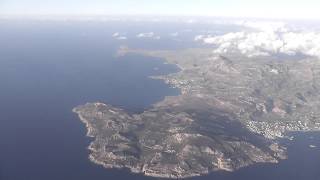 Karpathos Island 🧿 Approach And Landing Boeing 737 MAX [upl. by Eldorado]