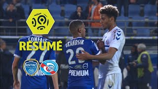 ESTAC Troyes  RC Strasbourg Alsace 30  Résumé  ESTAC  RCSA  201718 [upl. by Jandel]