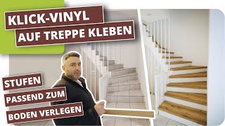 Treppe renovieren mit Vinyl Treppenkanten [upl. by Stafford]