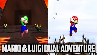 ⭐ Super Mario 64  Mario amp Luigi Dual Adventure [upl. by Jamille963]