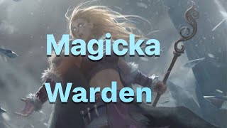 Eso Magicka warden 1213k Brittleden Necrom [upl. by Ellainad339]