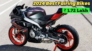 Top 7 Best Fairing Bikes in India 2024  From Rs 172 Lakh  Best Looking Sport Bikes in India [upl. by Akehsyt914]