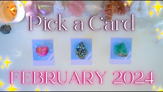 👼🔮 FEBRUARY 2024 🔮👼 Messages amp Predictions ✨ Detailed Pick a Card Tarot Reading [upl. by Nosmas]