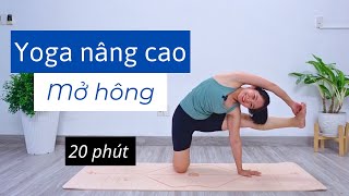 Yoga nâng caoMở hôngSplit20 phútNam Luong Yoga [upl. by Ebeneser]