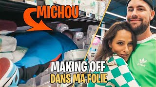 On passe une nuit entière dans un supermarché Making of Dans ma folie 🥳 [upl. by Cayser161]