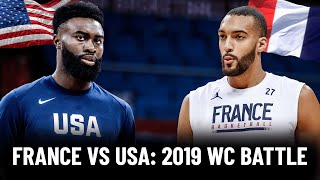 USA vs France 2019 FIBA World Cup  Basketball Highlights [upl. by Bean722]