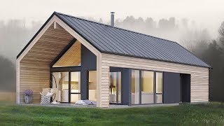 Amazing Simple and Elegant Koia Modern Cabin from Norgeshus [upl. by Teodora30]