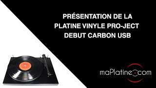 Montage et réglage d’une platine vinyle ProJect Debut Carbon USB [upl. by Hctud]