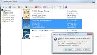 How to Return Overdrive Audiobooks [upl. by Eugirne]