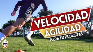 Entrenamiento Fisico para FUTBOLISTAS PROFESIONALES  VELOCIDAD Y AGILIDAD  Catapult GPS Series [upl. by Auqeenwahs]