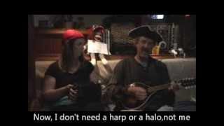 Pirate Band Camp  Lesson 2  Fiddlers Green on mandolin and concertina [upl. by Dane]