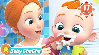 Brush Your Teeth Song  Time to Brush Your Teeth  More Baby ChaCha Nursery Rhymes amp Kids Songs [upl. by Cleo775]