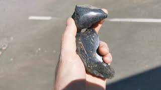 Magnetite amp Epidote  Campbell River Vancouver Island BC  Rockhounding [upl. by Eugaet]