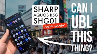 Percobaan Unlock Bootloader Hape Jepang Sharp Aquos R5G SHG01 [upl. by Alleirbag]