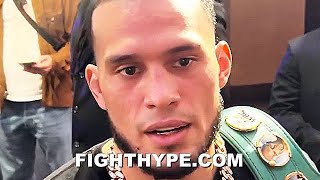 DAVID BENAVIDEZ SENDS CANELO quotBIGGEST THREATquot WARNING ON CRAWFORD amp KEEPS IT 100 ON quotDUCKEDquot ANDRADE [upl. by Gipson]