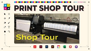 Print Shop Tour [upl. by Annanhoj]