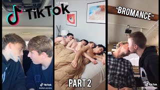 Cute Bromance tik tok compilation  Part 2 [upl. by Adnolat993]