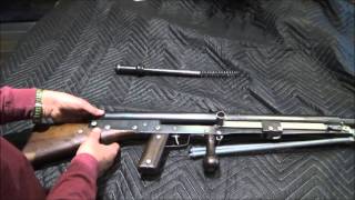 CHAUCHAT CSRG WW1 Machine gun mag dump and disassembly [upl. by Akcinehs]