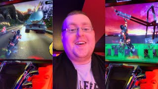 George plays Super Bikes 3 at Rowans Tenpin Bowl [upl. by Parrie507]