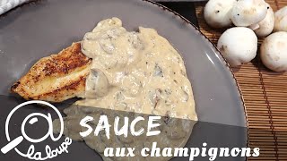 SAUCE CREMEUSE AUX CHAMPIGNONS 177 [upl. by Hamehseer]