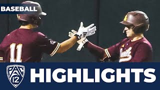 Arizona State vs UNLV  Baseball Highlights  2024 Season [upl. by Yarled]