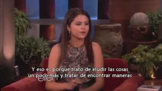 Selena Gomez sobre Taylor Swift en Ellen 160413 subtitulada [upl. by Janis]