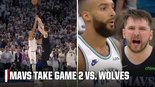 🚨 LUKA DONCIC WINS GAME 2 FOR THE MAVERICKS VS THE TIMBERWOLVES 🚨 [upl. by Meador]