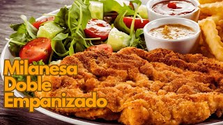 Milanesa empanizada  Receta fácil [upl. by Leay516]