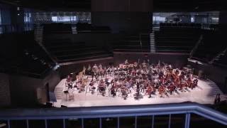 Sibelius Academy Symphony Orchestra practicing in the Helsinki Music Centre [upl. by Deeyn100]